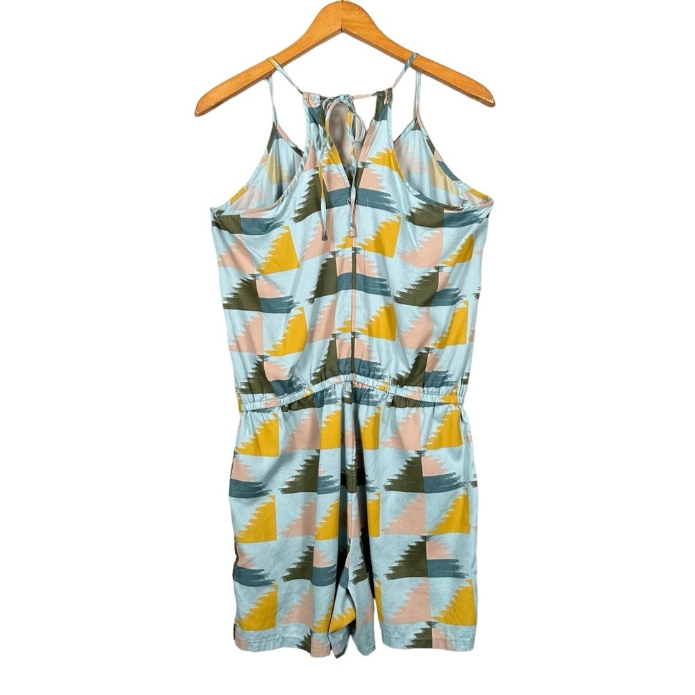 PRANA Franny Halter Neck Tie Romper - Picture 4 of 14